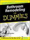 Cover image for Bathroom Remodeling For Dummies